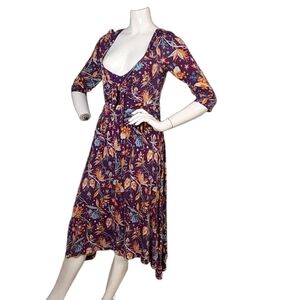 ANTHROPOLOGY MAEVE FLORAL DRESS‎ SIZE MEDIUM